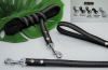 Bullyzei Leine gummiert + reflektierend 20mm x 10m mit Schlaufe, grau